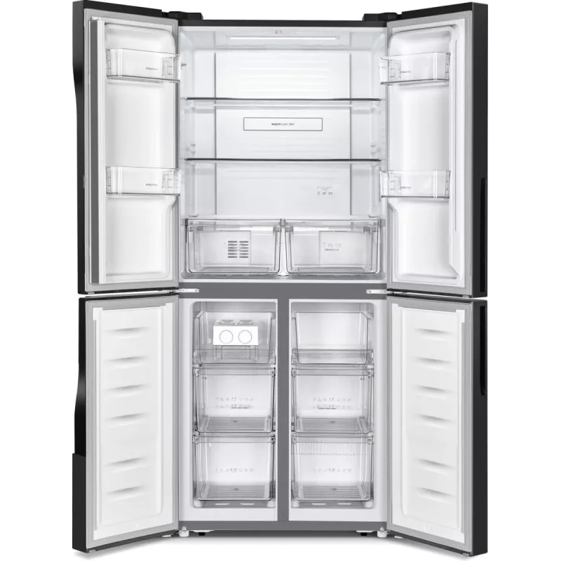 Frigorífico side-by-side Gorenje G600 NRM818EMB Independente 427 L Preto