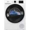 Máquina de secar roupa Gorenje DPNE83GNLWIFI/PL 8 kg, bomba de calor, WiFi, classe de eficiência energética A+++, branco
