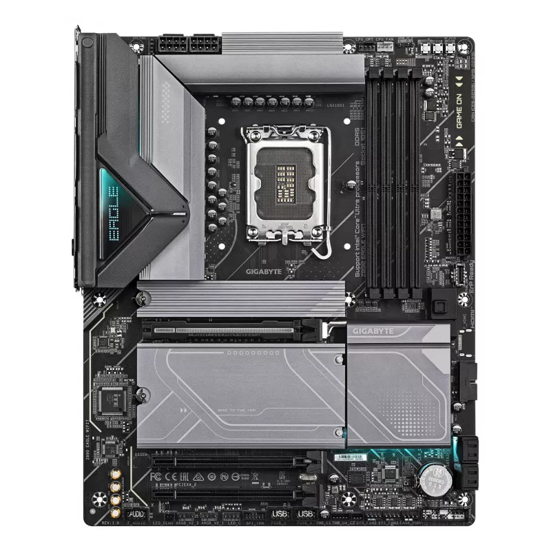 Placa-mãe GIGABYTE Z890 EAGLE WIFI7 - Compatível com CPUs Intel Core Ultra (Série 2), VRM 14+1+2 fases, até 8800MHz DDR5 (OC), 1xPCIe 5.0 + 3xPCIe 4.0, Wi-Fi 7, LAN 2,5GbE, USB 4
