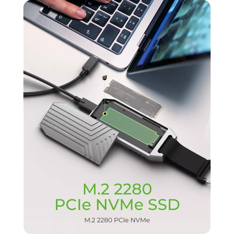 Caixa para SSD ICY BOX IB-1919M-C42 Prateado M.2