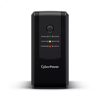 Unidade de alimentação ininterrupta CYBERPOWER UT650EG, UPS Line-Interactive, 0,65 kVA (360 W), 3x saídas Type-F, AVR, tensão de saída sinusoidal
