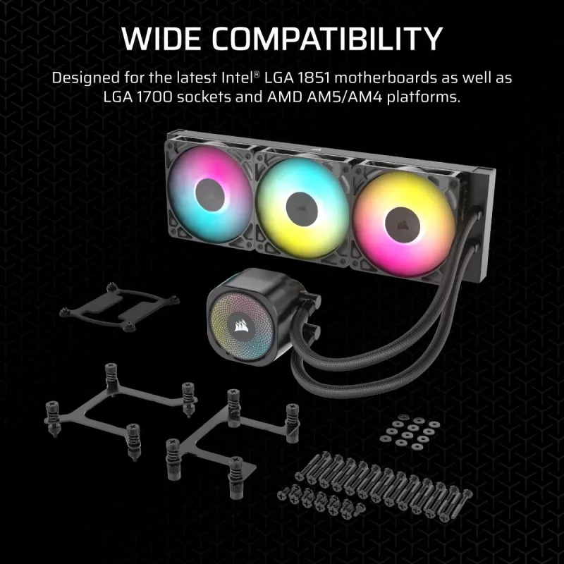 Arrefecedor de CPU CORSAIR - Nautilus 360 Rs ArGB arrefecedor líquido