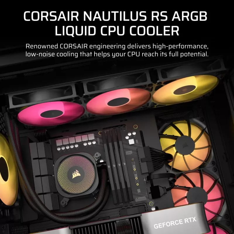 Arrefecedor de CPU CORSAIR - Nautilus 360 Rs ArGB arrefecedor líquido