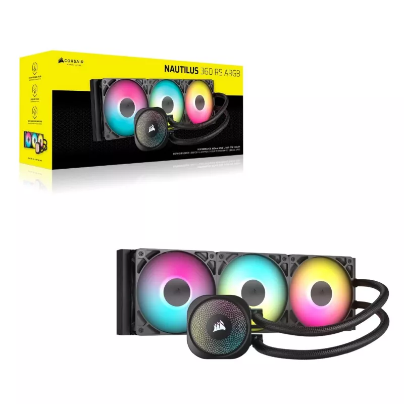 Arrefecedor de CPU CORSAIR - Nautilus 360 Rs ArGB arrefecedor líquido