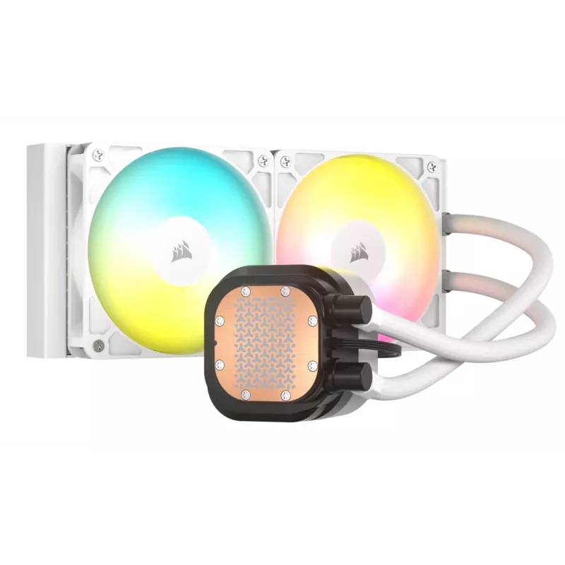 Arrefecedor líquido de CPU CORSAIR Nautilus 240 RS ARGB All-in-One Branco