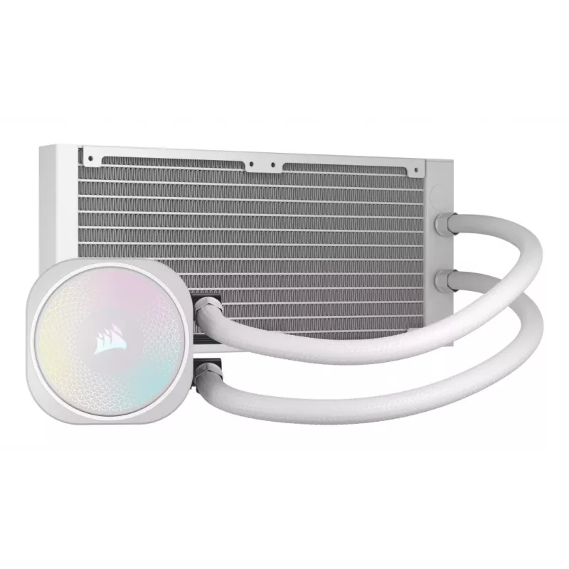 Arrefecedor líquido de CPU CORSAIR Nautilus 240 RS ARGB All-in-One Branco