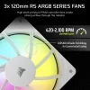 Arrefecedor líquido de CPU CORSAIR Nautilus 240 RS ARGB All-in-One Branco