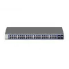 NETGEAR GS748Tv6 Managed L2/L3/L4 Gigabit Ethernet (10/100/1000) preto, cinzento