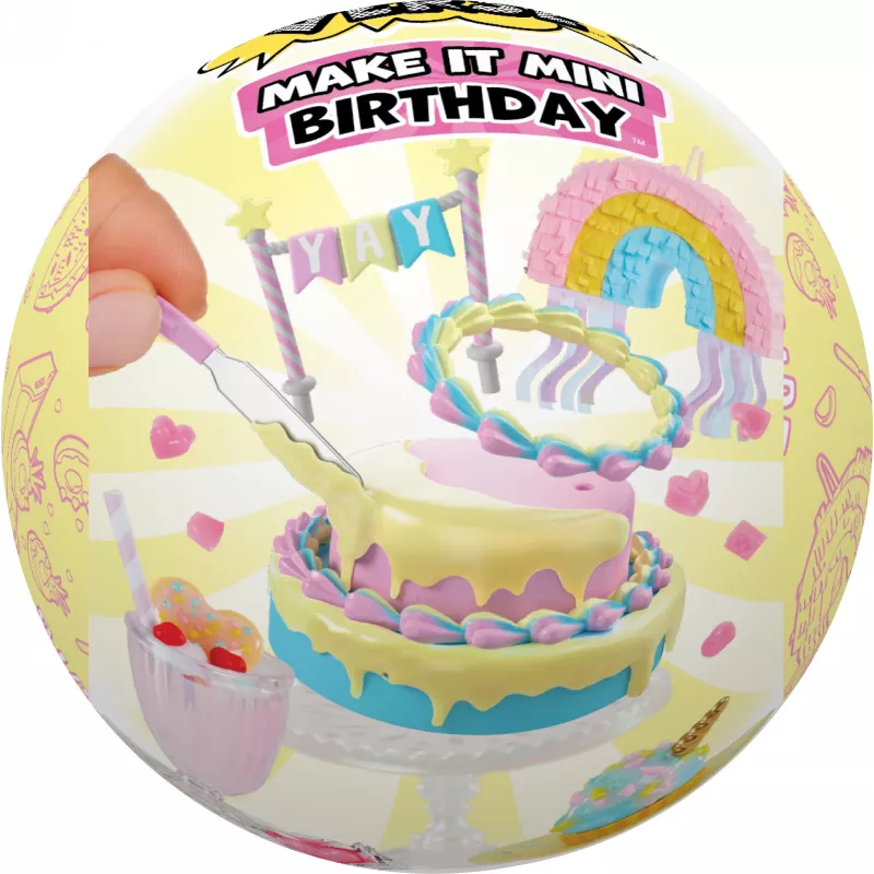 Miniverse Make It Mini Birthday, 8 ano(s), multicolor, plástico, resina