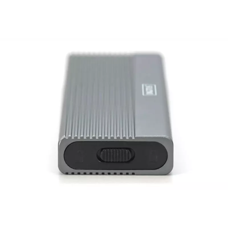 Caixa externa USB para disco DIGITUS - NVMe 10 Gbit/s USB 3.2 Gen 2 alumínio sem ferramentas