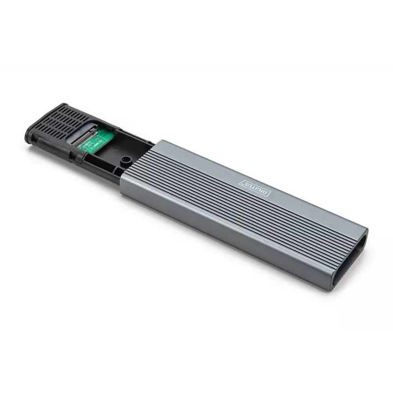Caixa externa USB para disco DIGITUS – SATA 6Gbit/s USB 3.1 Gen2 alumínio sem ferramentas