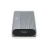 Caixa externa USB para disco DIGITUS - NVMe + SATA 10 Gbit/s (NVMe) 6 Gbit/s (SATA) USB 3.1 Gen2 alumínio sem ferramentas