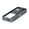 Caixa externa USB para disco DIGITUS – NVMe 20 Gbit/s USB 3.2 Gen 2x2 alumínio sem ferramentas