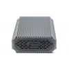 Caixa externa USB para disco M.2 SSD NVMe DIGITUS 40Gbps USB 4.0 alumínio sem ferramentas DA-71158
