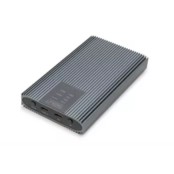 Estação de clonagem NVMe DIGITUS - NVMe 20Gbits USB 3.2 Gen2 alumínio sem ferramentas