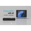 Estação de acoplamento universal i-tec 6x 4K/60Hz Display + Power Delivery 140W