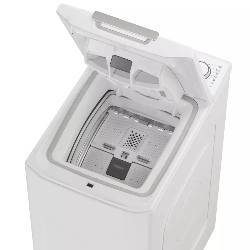 Máquina de lavar roupa Candy TCA274TM4-S de carga superior 7 kg 1200 rpm branco