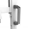 Neomounts MOVE Go XL FL50-575WH1 carrinho para TV, 65-110 polegadas, máx. 125 kg, VESA 100x100-1100x600, altura ajustável 129-139 cm, com bloqueio, instalação rápida, certificado TÜV, branco