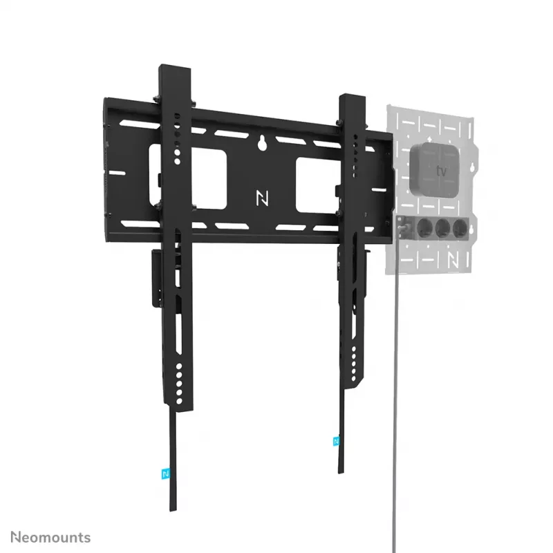 Suporte de parede reforçado Neomounts WL30-750BL14 42-75 polegadas – fixo – com fecho – montagem rápida – TÜV