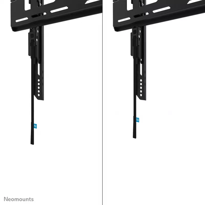 Suporte de parede reforçado Neomounts WL30-750BL14 42-75 polegadas – fixo – com fecho – montagem rápida – TÜV