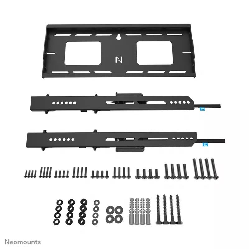 Suporte de parede reforçado Neomounts WL30-750BL14 42-75 polegadas – fixo – com fecho – montagem rápida – TÜV