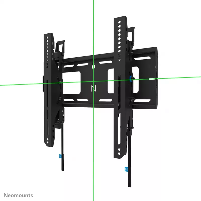 Suporte de parede reforçado Neomounts WL35-750BL14 42-75 polegadas - inclinável - com fecho - instalação rápida - TÜV