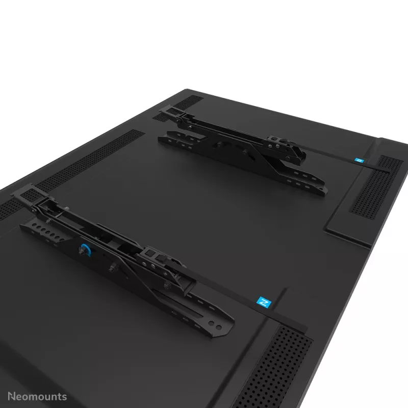 Suporte de parede reforçado Neomounts WL35-750BL14 42-75 polegadas - inclinável - com fecho - instalação rápida - TÜV
