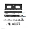 Suporte de parede reforçado Neomounts WL35-750BL14 42-75 polegadas - inclinável - com fecho - instalação rápida - TÜV