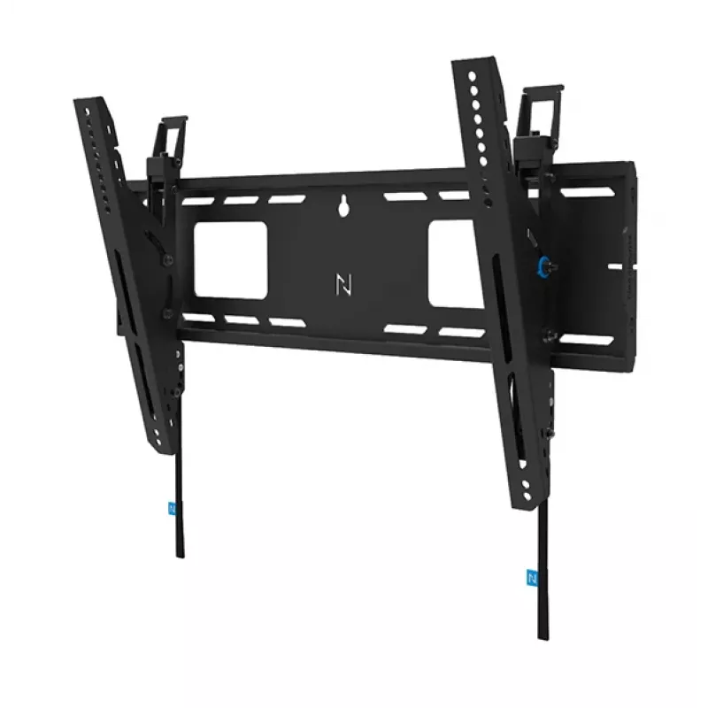 Suporte de parede reforçado Neomounts WL35-750BL16 42-86 polegadas - inclinável - com fecho - instalação rápida - TÜV