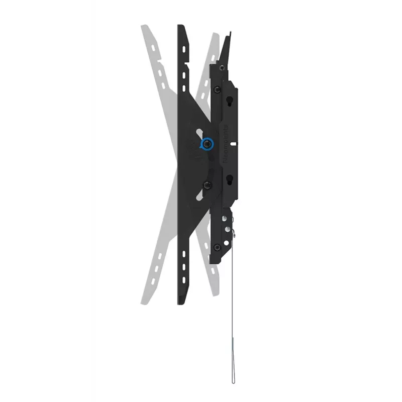 Suporte de parede reforçado Neomounts WL35-750BL16 42-86 polegadas - inclinável - com fecho - instalação rápida - TÜV