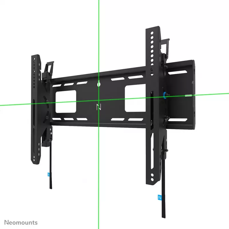 Suporte de parede reforçado Neomounts WL35-750BL16 42-86 polegadas - inclinável - com fecho - instalação rápida - TÜV