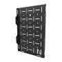 Rack de hardware AV Neomounts AWL05-750BL - universal, rack AV, parede, 10 kg, preto, aço, 204 mm