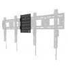 Rack de hardware AV Neomounts AWL05-750BL - universal, rack AV, parede, 10 kg, preto, aço, 204 mm