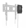 Rack de hardware AV Neomounts AWL05-750BL - universal, rack AV, parede, 10 kg, preto, aço, 204 mm