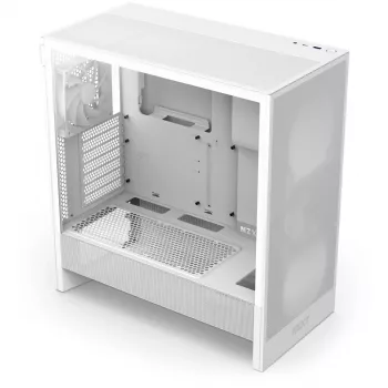 Caixa CPU NZXT H7 Flow 2024 Mid Tower Airflow ATX branca