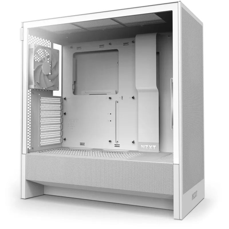 Caixa NZXT H5 Flow 2024 Midi Torre, branca