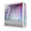 Caixa NZXT H5 Flow RGB 2024 Midi Torre, branca