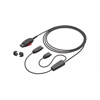 Cabo de treino em Y HP Poly com QD Lock – auscultadores digitais