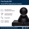 Câmara inteligente HP Poly Studio E60 4K MPTZ com zoom ótico de 12x
