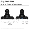 Câmara inteligente HP Poly Studio E60 4K MPTZ com zoom ótico de 12x