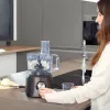 Robot de cozinha Black & Decker BXFPA1200E — 1200 W, taça de 1,5 L, 2 velocidades, função pulsar, caixa em aço inoxidável