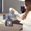 Robot de cozinha Black & Decker BXFPA1200E — 1200 W, taça de 1,5 L, 2 velocidades, função pulsar, caixa em aço inoxidável