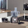 Robot de cozinha Black & Decker BXFPA1200E — 1200 W, taça de 1,5 L, 2 velocidades, função pulsar, caixa em aço inoxidável