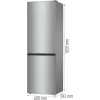 Gorenje NRK61CS2XL4 de instalação livre 300 L cinzento