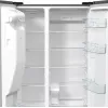 Gorenje Side-by-Side NRR9185ESXL BK065B, combinado americano, cinzento, LED, aço, vidro