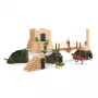 Conjunto de ação/aventura Schleich Conquista do Templo dos Dinossauros Mega-Set multicolor