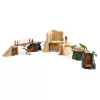 Conjunto de ação/aventura Schleich Conquista do Templo dos Dinossauros Mega-Set multicolor