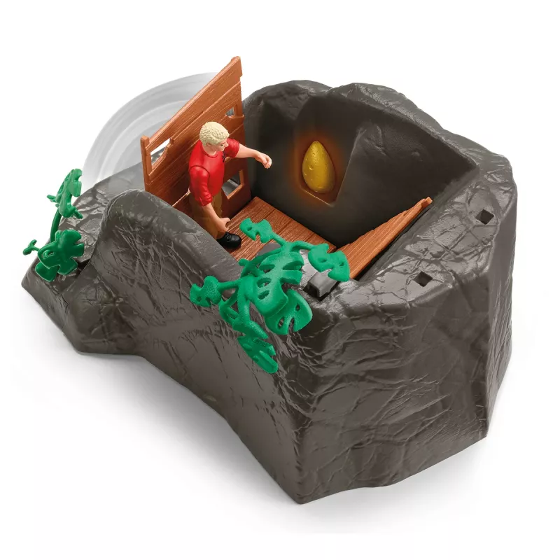 Conjunto de ação/aventura Schleich Conquista do Templo dos Dinossauros Mega-Set multicolor