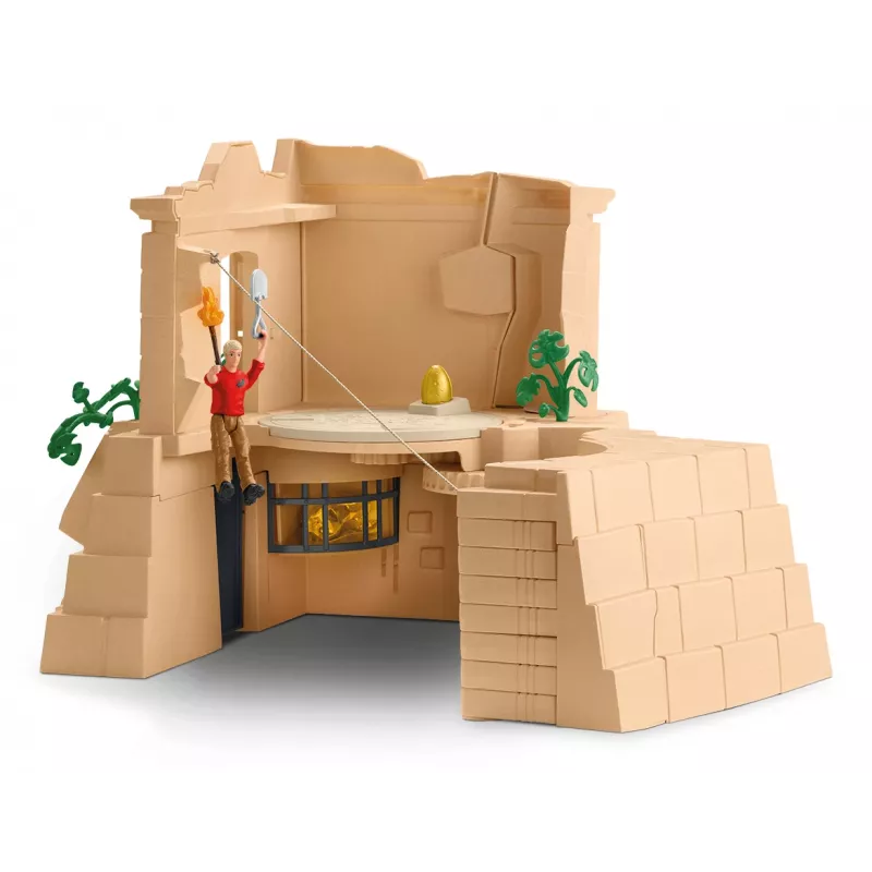 Conjunto de ação/aventura Schleich Conquista do Templo dos Dinossauros Mega-Set multicolor