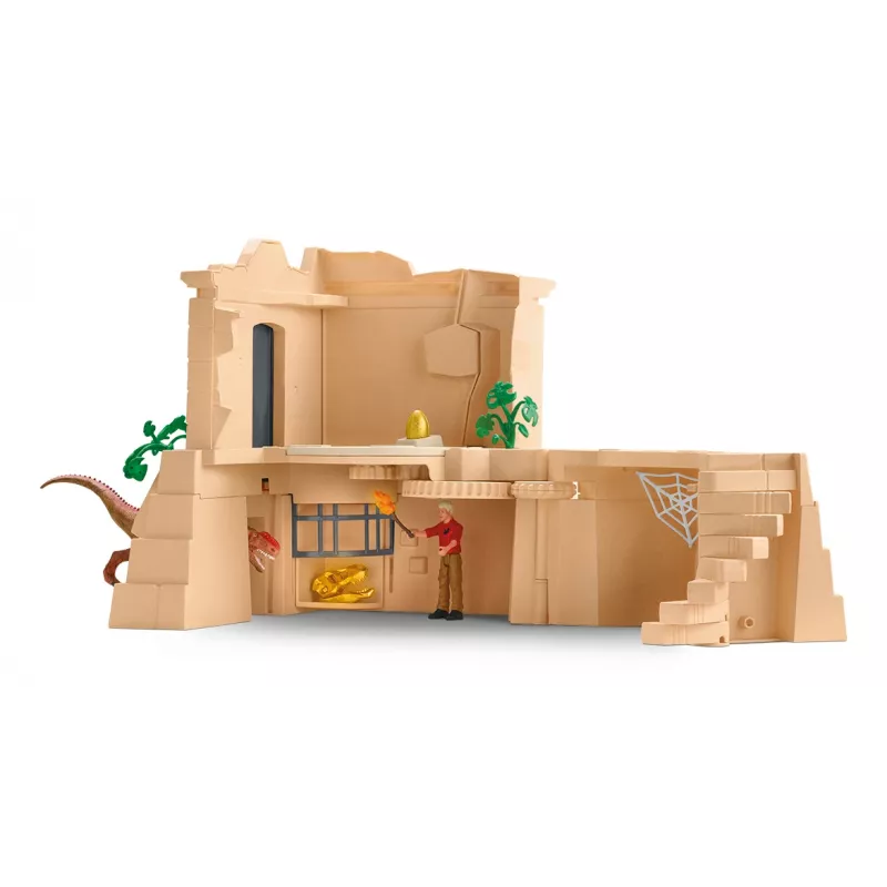 Conjunto de ação/aventura Schleich Conquista do Templo dos Dinossauros Mega-Set multicolor